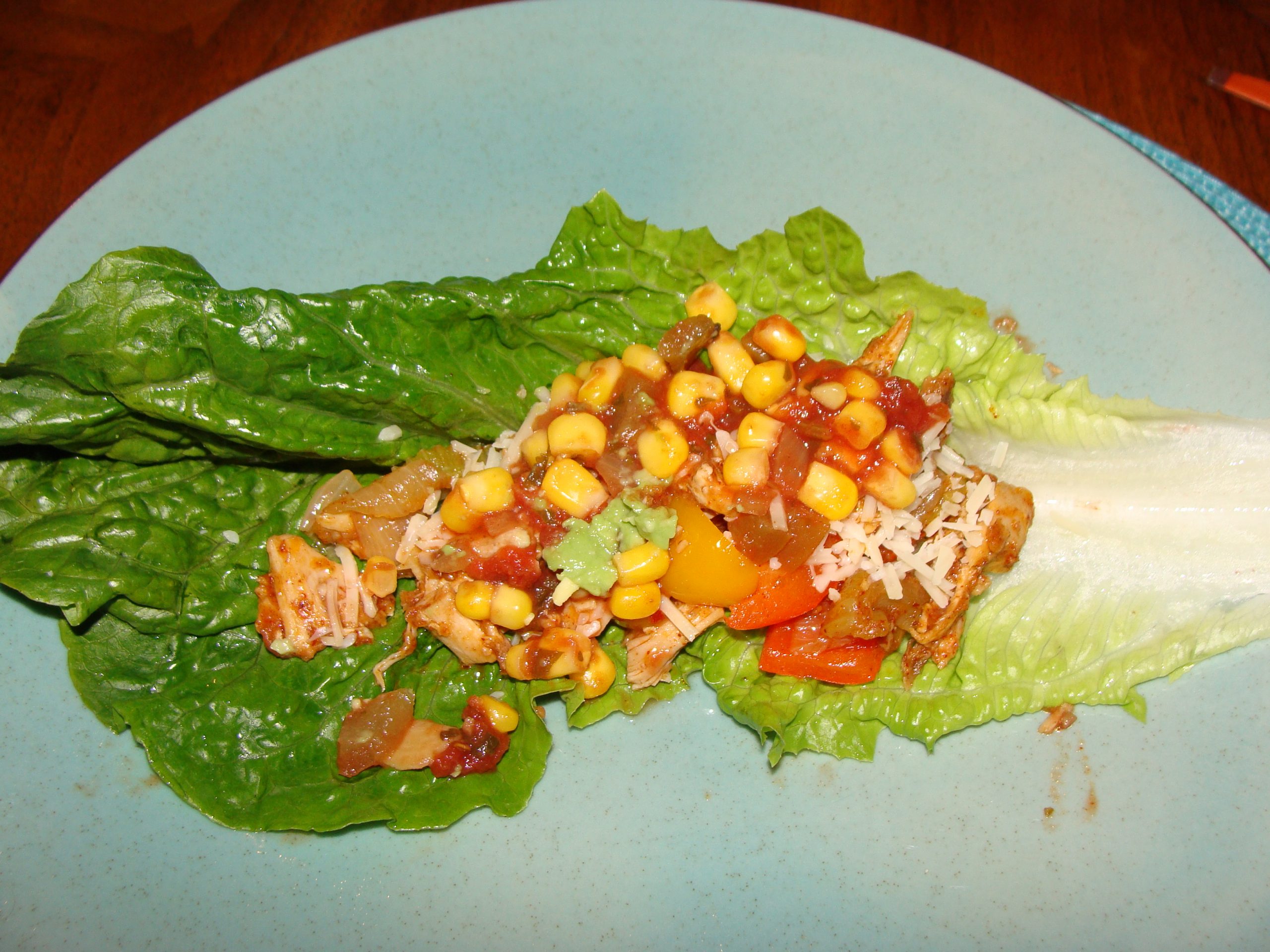 Chicken Lettuce Fajitas - Abstract Fitness